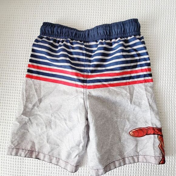 Marvel Spiderman Boys Swim lined Trunks size S - Picture 3 of 9